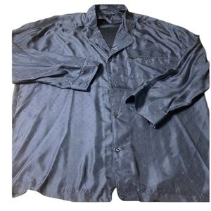PERRY ELLIS 100%silk pajama top